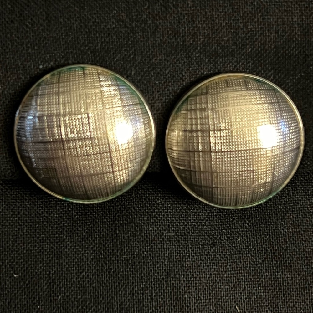 Textured Dome Earrings
